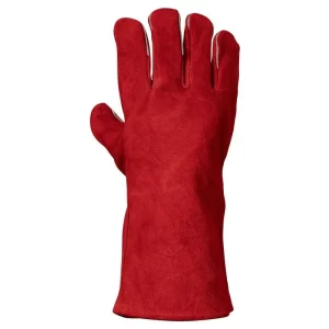 GUANTE SOLDADOR ROJO