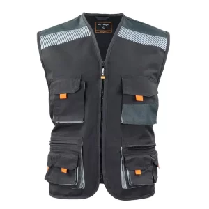 CHALECO GEOLOGO CANVAS GRIS XR100