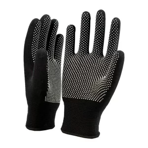 GUANTE HILO ULTRAFLEX PIGMENTADO NEGRO