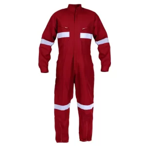 OVEROL POPLIN ROJO
