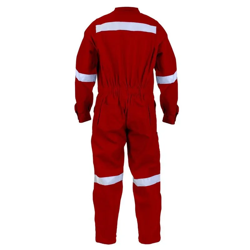 OVEROL POPLIN ROJO - Imagen 2