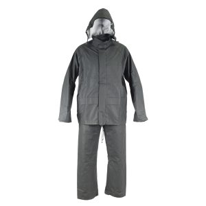 TRAJE IMPERMEABLE PU ANTIACIDO VERDE